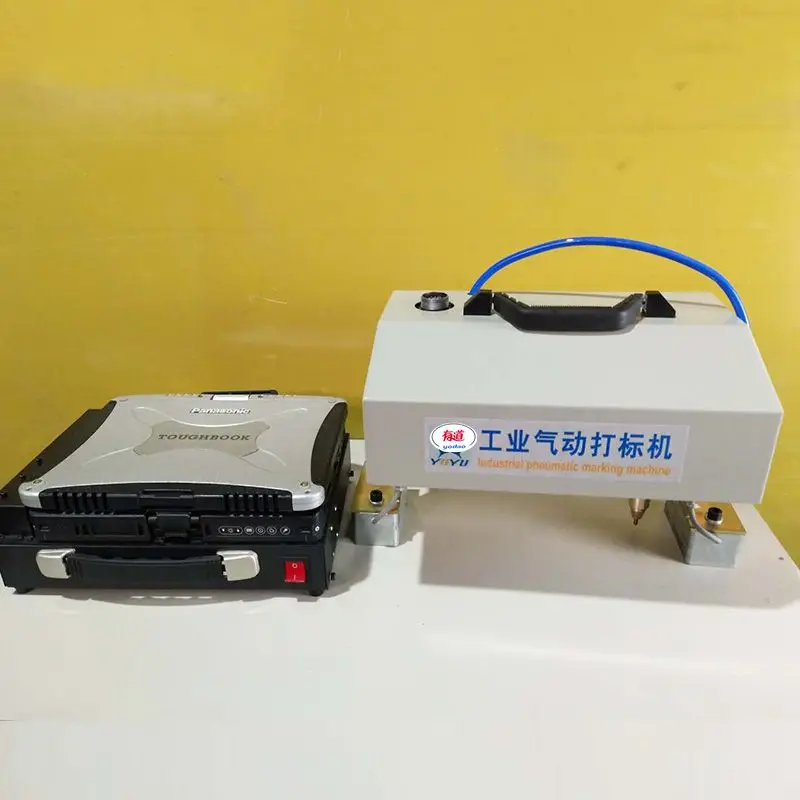 

Portable dot peen marking machine Handheld pneumatic marking machine Metal engraving machine Global machine warranty for 1 year