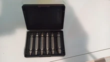Juego de brocas para extraer tornillos dañados, herramientas de demolición, Extractor de tornillos pelados, fácil de quitar, 6 uds.
