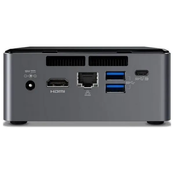 Мини ПК Intel NUC NUC7PJYH Pentium J5005 wifi LAN Bluetooth черный