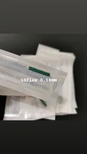 Agujas de tatuaje de cejas para Microblading, hoja de lamina, Tebori Agulhas, Nano 100mm, 12, 14, 16, 18, 0,18 Uds.