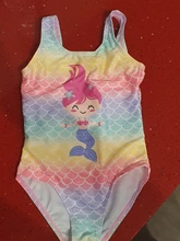 Bañador de una pieza para niñas pequeñas de 1 a 10 años, traje de baño para niñas, ropa de playa de alta calidad, 9021MIX