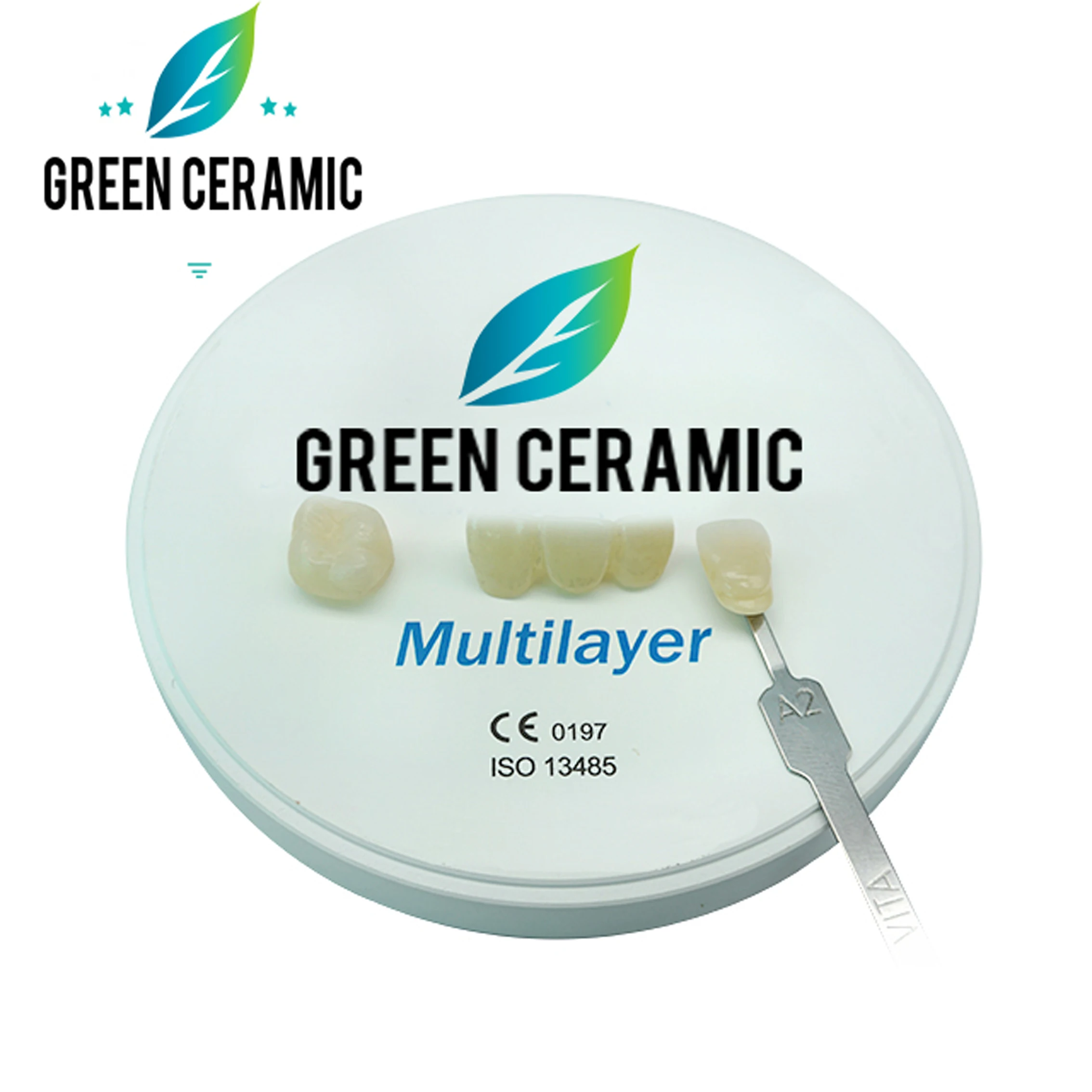 Green Dental Zirconia Liquid with 26 Vita Colors for SHT Inner Crown Coloring Ceramic Restoration