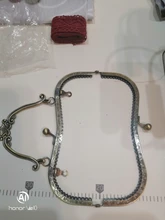 Diy, 20,5 cm, vintage, elegante, Marco para monedero para mujer, broche para bolso de mano con asa, accesorios de herramientas DIY, plateado y plateado moleteado