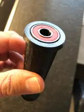 Wheel-Bearing Skateboard Inline-Roller 608 2rs ABEC9 Sealed-8x22x7-Mm-Shaft Red 16pcs