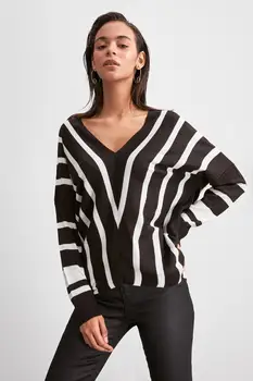 

Trendyol Striped Knitwear Sweater TWOAW20KZ1147