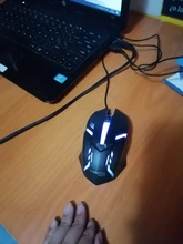 S1 USB Wired Gaming Mouse 7 Colors LED Backlight Ergonomics Gamer Mouse Flank Cable Optical