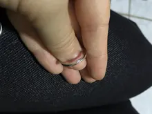 SILVERHOO-925 anillos de plata esterlina de Plata de Ley 925 con circón redondo geométrico, joyería fina minimalista