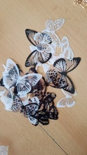 Stickers Art-Decals Wedding-Decoration Crystal On-The-Wall Beautiful Butterfly 18pcs/Lot