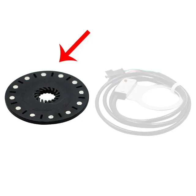 Elektrische Fiets Pedaal Assist Sensor, 12 Magneet Dubbele Hall PAS