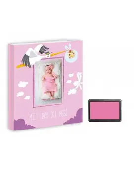 

▷ My baby book with tampon for footprints of feet and hands