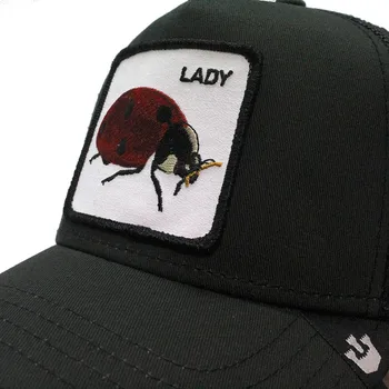 

Sweet Lady Bug Goorin Bros trucker Cap, baseball caps, hat, summer, caps for men, animals cap, animal caps, women cap, men cap