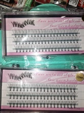 Pestañas postizas naturales, 1 caja, 60 Grupos, maquillaje profesional, Personal, envío gratis