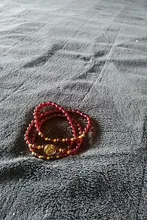 Feng Shui-pulsera de cuentas de piedra obsidiana Unisex, brazalete de oro negro, Pixiu, riqueza, buena suerte