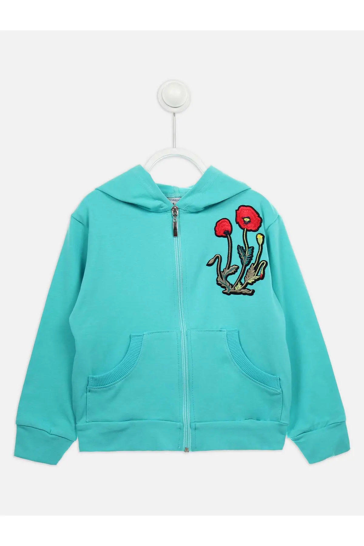 Water Green Seasonal Female Child Jacket