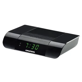 

Grundig ksc 35 black alarm clock radio with fm radio with sound extra-strong