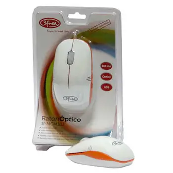 

Optical Mouse Usb 3 Mcm101/Wo White Orange Computer Mice Generic