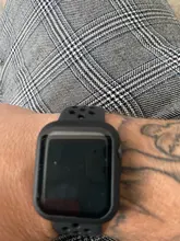 Vidrio + para Apple Watch Serie 6 5 4 3 SE 44mm 40mm watch cuero, iWatch 42mm 38mm Protector de pantalla + cubierta de apple Watch Accesorios