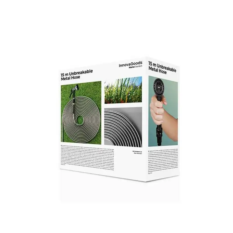 Металлический шланг Небьющийся InnovaGoods(15 м