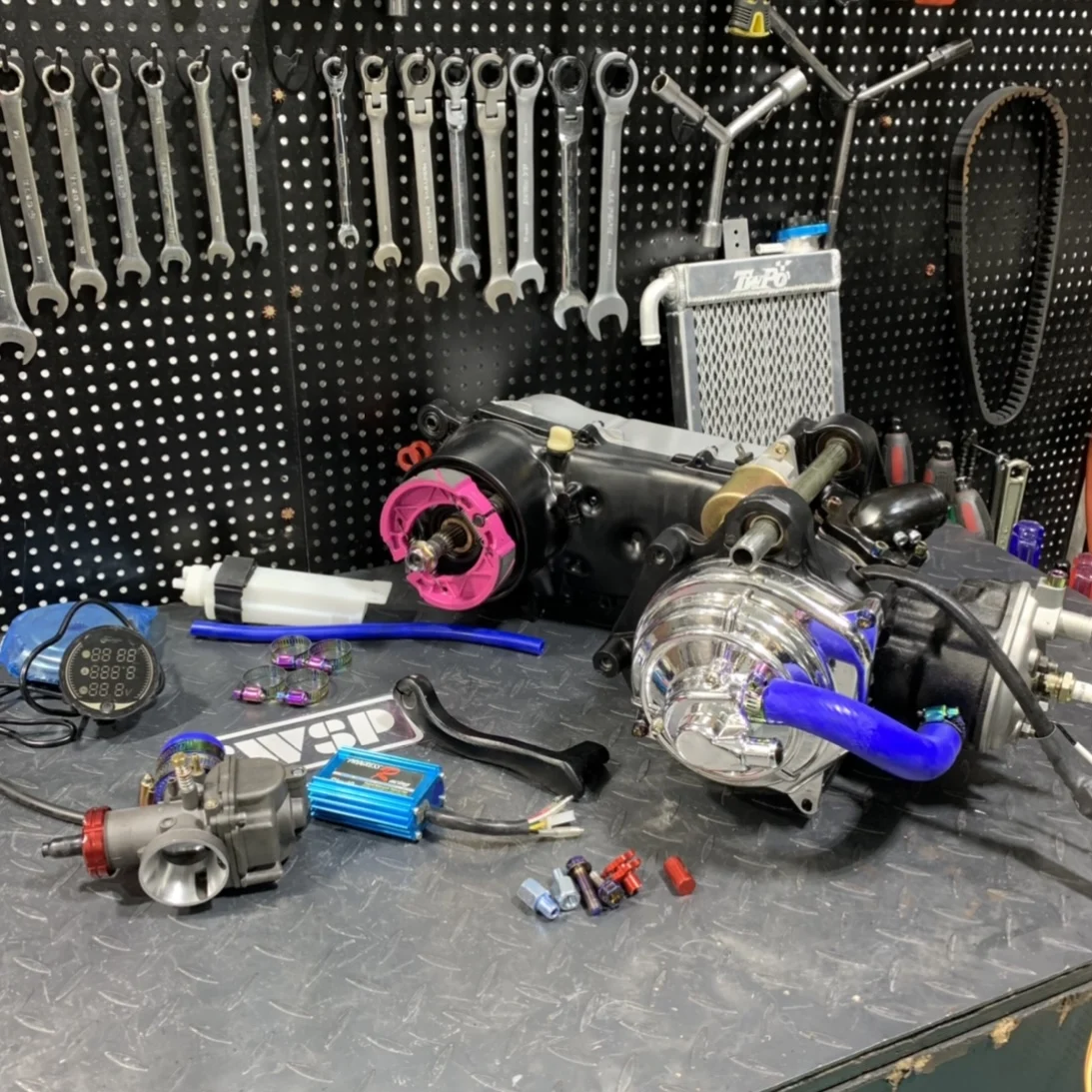 Engine Kit 3wf Jog90 110cc Water Cooling Plug And Play