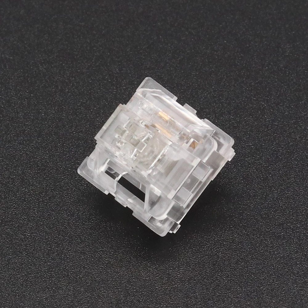 keyboard desktop Outemu Crystal Switches for Mechanical Keyboard Linear Switch 45/65gf 3pin RGB MX Game Mechan Switch Transparent Shaft best keyboard for home office Keyboards