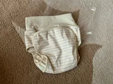 Pañales de tela desnuda Unisex para madres y niños, cubiertas de pañales delgadas reutilizables, insertos de tela elástico ajustable, Diapering