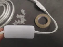 Led-Strip-Light Switch Garden Outdoor Flexible High-Brightness Waterproof 2835 220V 120leds/m