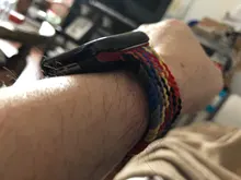 Correa de nailon trenzado para Apple Watch, correa elástica de 44mm, 40mm, 42mm y 38mm, serie iWatch 3, 4, 5, SE, 6