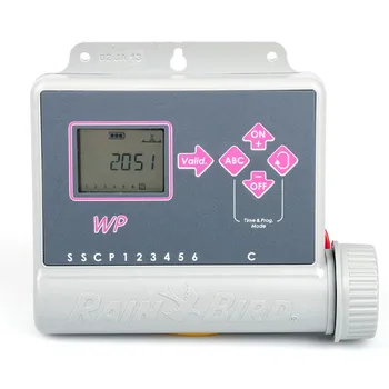 

Sprinkler Timer a Battery WP8 Rain Bird. To 8 seasons. Only electro valves to battery's 9 V. 8 starts by days.