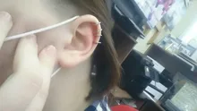 Pendiente de acero inoxidable para mujer, pendiente de Clip para oreja, sin piercing, para cartílago, Punk Rock, 1 unidad