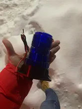 Bogrand-luces Led estroboscópico de emergencia para emergencias y emergencias, lámpara de 30 LEDs, 12-30V, Color azul