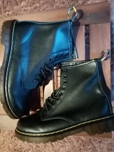 Pasal-Botines de piel auténtica para Mujer, Botas de trabajo, calzado cómodo para Otoño e Invierno
