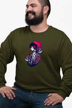 

Angemiel Wear Geisha Green Men 'S Sweatshirt