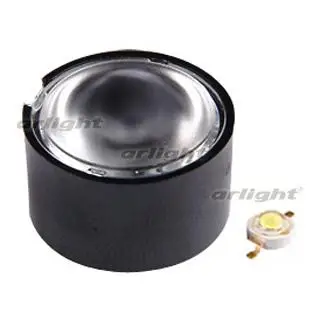 

011237 lens 45dh1bd (45 °, emitter, black)-100 pcs Arlight