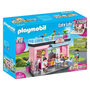 

Playset City Life Coffee Shop Playmobil 70015 (108 pcs)