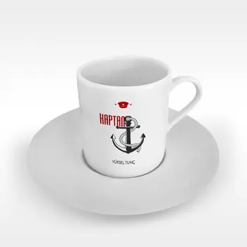 

Personalized Professional Captain Turkish coffee Cup