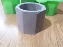 Flowerpot Mold Clay Concrete-Bottle-Mould Cement-Pot Making Succulent Silicone Craft