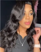 Luvin 28 30 32 40 pulgadas brasileño de la onda del cuerpo crudo extensiones de cabello humano cabello Remy extensiones con ondas al agua teje ofertas de productos al por mayor