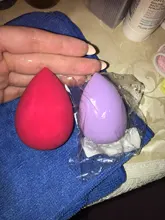 Esponja de maquillaje profesional con gota de agua, esponja cosmética para base correctora, crema, licuadora, esponja de agua suave, venta al por mayor