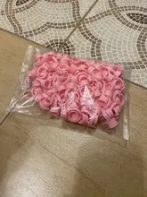 Anillos de pegamento desechables para pigmento de Microblading, tinta de tatuaje S/M/L, accesorios de maquillaje para cejas, pegamento para extensión de pestañas, tazas, 100 Uds.