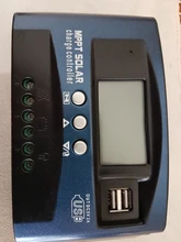 Dual-Usb Controller Regulator-Charge Auto-Solar-Cell-Panel-Charger MPPT Lcd-Display 30/40/50-/..