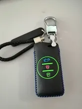 Funda de cuero con capa superior para llave de coche, accesorios modernos para Chery Tiggo 8, llegada 5 Pro, Gx, 5x, eQ7, Chery, Tiggo 7 Pro, 2020