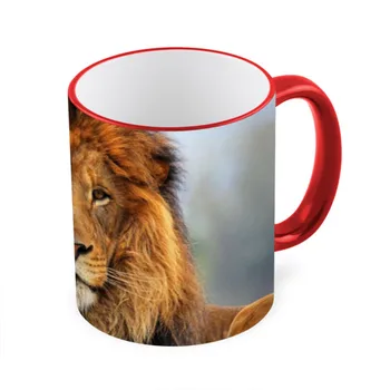 

Mug with full print handsome Lion