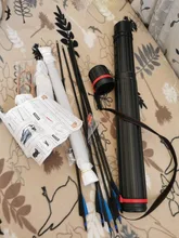 Juego de flechas de fibra de vidrio, arco recto de tiro de 55 pulgadas, 40lbs, recurvo, Spine500, flechas de tiro con arco, entrenamiento práctica, arco de entrada de caza