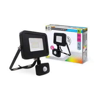 

Floodlight led сдо-5двр-30 30w 230v 6500 K 2400lm with external. Motion sensor IP44 LLT 4690612012025