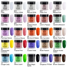 Dip порошок 1 унция/28 г французский цвет ногтей блеск без УФ лампы для лечения маникюра дизайн ногтей гель салон пыли украшения прочный легкий сухой