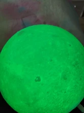 Desk-Lamp Night-Light Bedside Table 3d-Print Timeable Dropship Moon LED