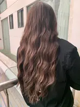 OneNonly-Peluca de cabello sintético largo degradado para mujer, pelo Natural resistente al calor, ondulado y suelto con flequillo, color marrón y Rubio, para Cosplay