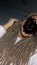 Sintético de Locs trenzas de Crochet trenzas de pelo sin nudos gancho teme Color degradado trenzado extensiones de cabello para las mujeres X-TRESS