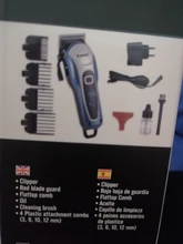 Cortadora de pelo eléctrica recargable por USB para hombres, cortadora de pelo profesional, pantalla LED Digital con 4 peines de límite 48