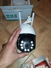 Cámara IP de seguridad para exteriores, dispositivo de vigilancia con seguimiento automático, WIFI, 1080P, HD, PTZ, alarma humana, domo de velocidad, Audio bidireccional, H.265